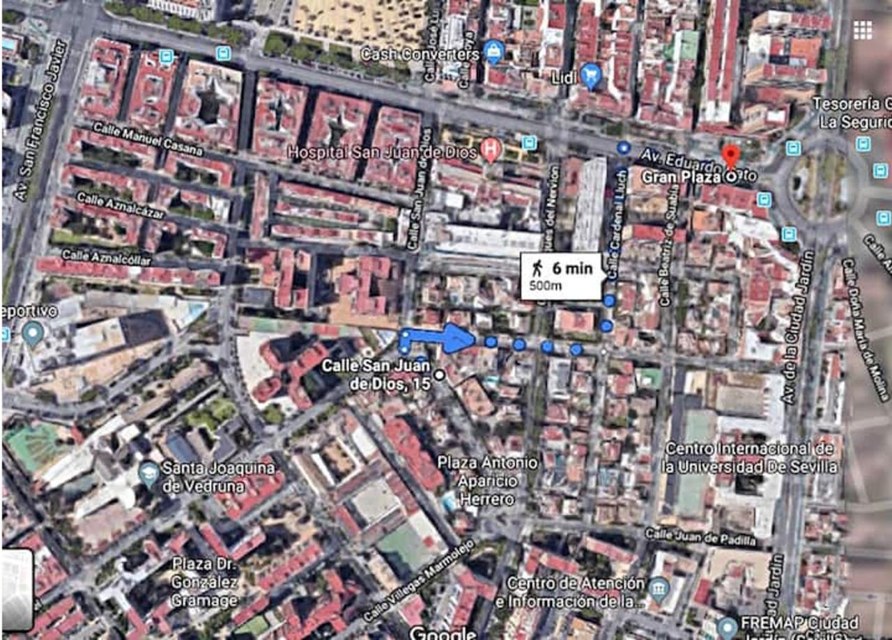 Apartamento San Juan De Dios Севилья Экстерьер фото